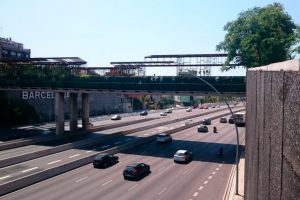 El Pont de Sarajevo en Barcelona se “come la contaminación”
